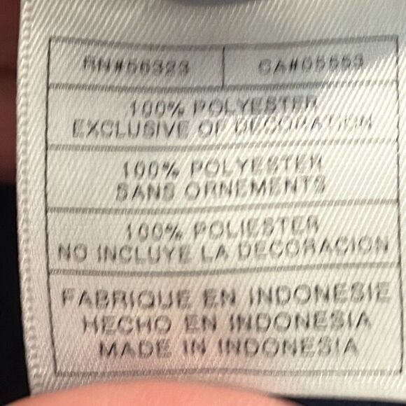 Naval Academy Nike Dri-Fit Blue Short Sleeve Golf Polo Shirt Medium - Picture 10 of 12